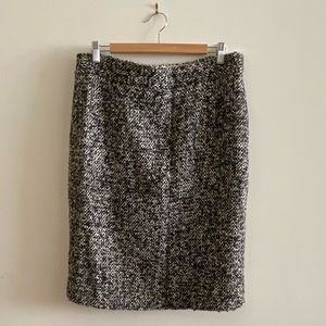 J Crew tweed pencil skirt